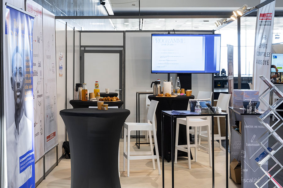 Stands et espaces exposants